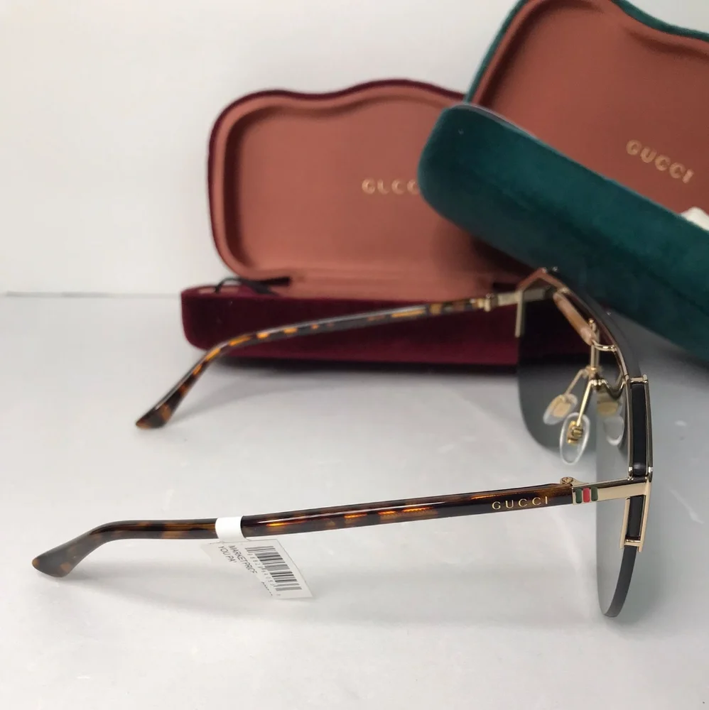 Unisex - 💯Original New GUCCI GG0584S 002 SUNGLASSES